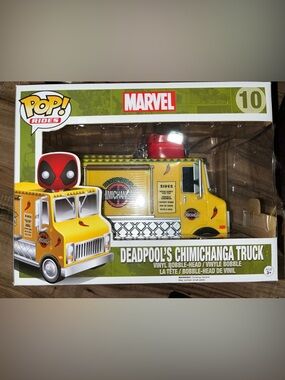 Funko Pop Rides Deadpool’s Chimichanga Truck